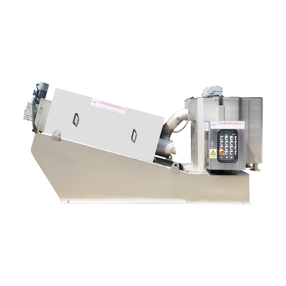 Automatisk husdyravløpsvannbehandling Skrue Press Slamvevingsmaskin QXDL-401